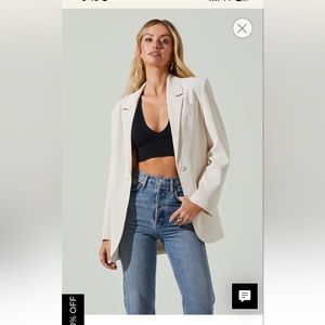 ASTR Laudine Oversized Blazer